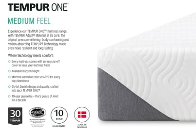 An image for TEMPUR® ONE Medium Mattress