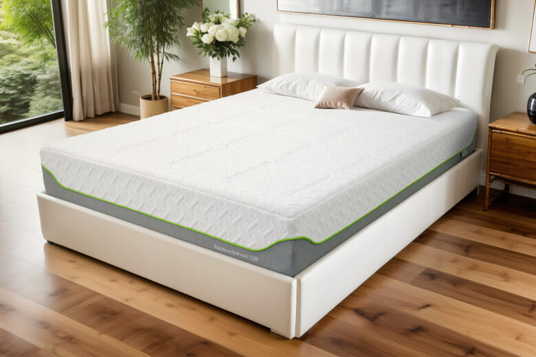 Product photograph of Mlily Bamboo Refresh 1500 Memory Hybrid Mattress King Size from Mattressnextday