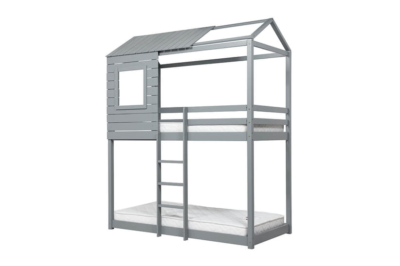 An image for Adventure Grey Kids Bunk Bed