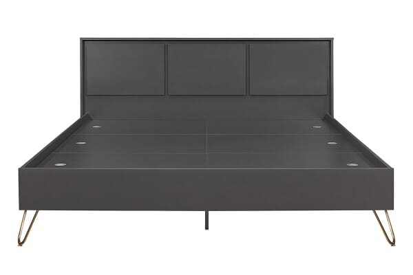 An image for Birlea Arlo Grey Fabric Bed