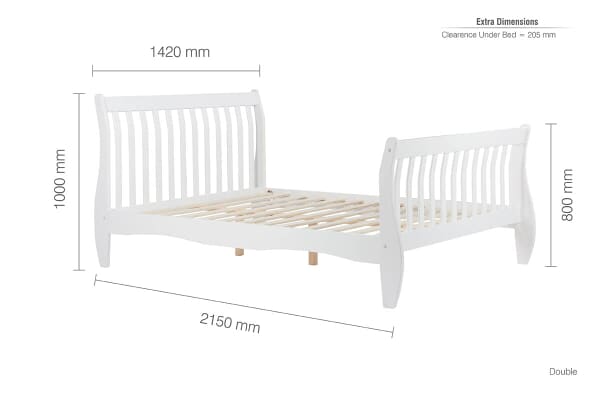An image for Birlea Belford White Bed