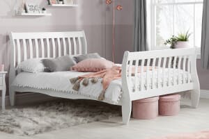 A product image for the Belford White Bed