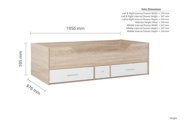 An image for Birlea Camden Kids Cabin Bed