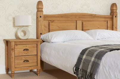 An image for Corona High End Pine Bed