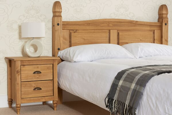 An image for Birlea Corona High End Pine Bed