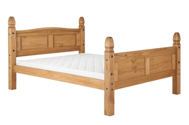 An image for Birlea Corona High End Pine Bed