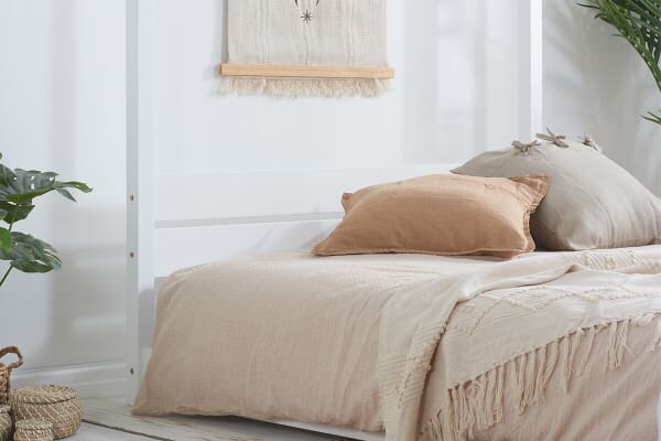 An image for Birlea Darwin White Four Poster Bed