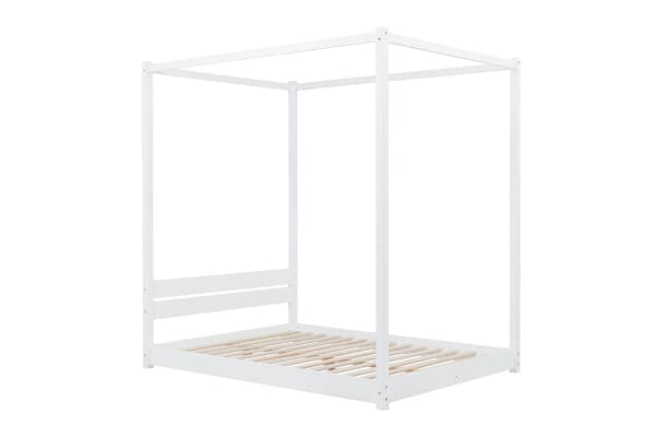 An image for Birlea Darwin White Four Poster Bed