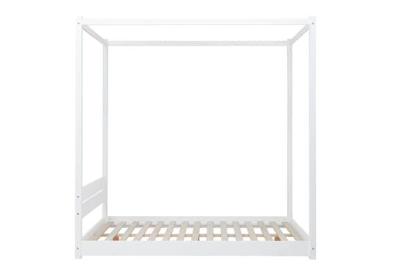 An image for Birlea Darwin White Four Poster Bed