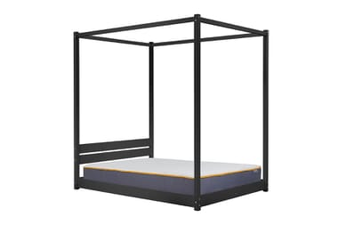 An image for Birlea Darwin Black Four Poster Bed