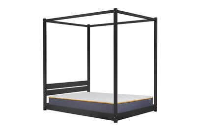 An image for Darwin Black Four Poster Bed