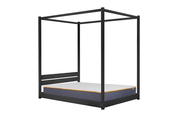 An image for Birlea Darwin Black Four Poster Bed