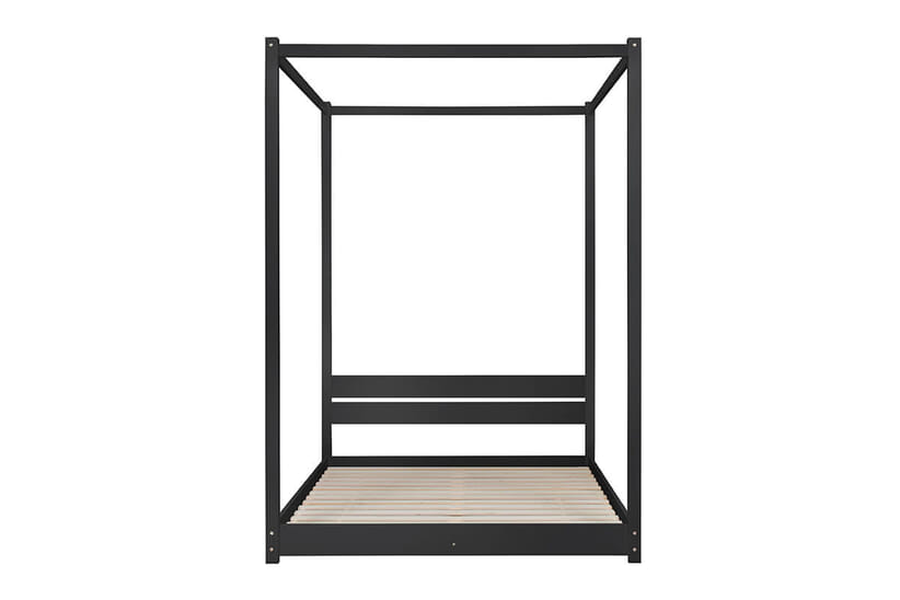 An image for Darwin Black Four Poster Bed