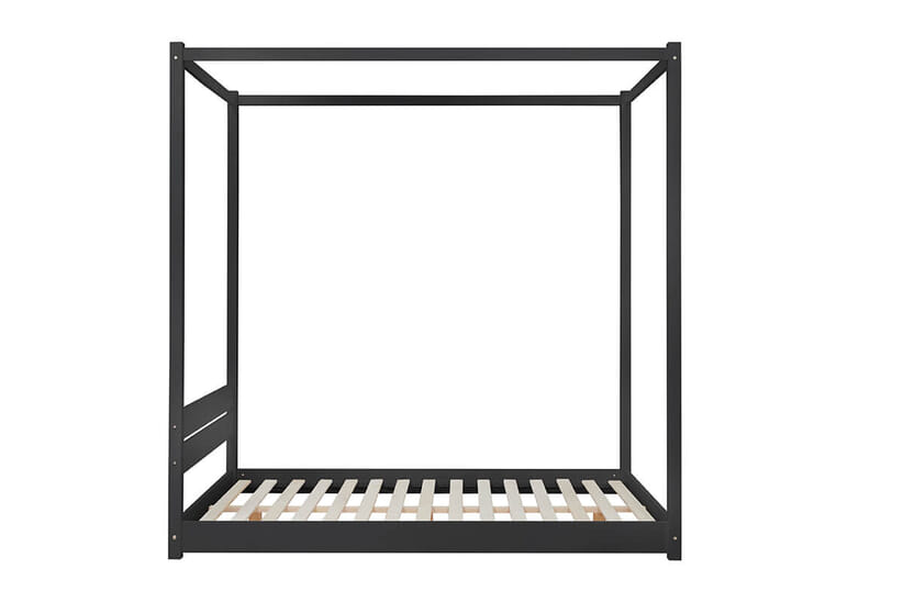 An image for Darwin Black Four Poster Bed