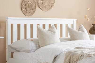 An image for Denver White Bed