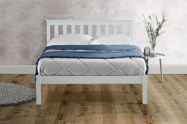 An image for Birlea Denver White Bed