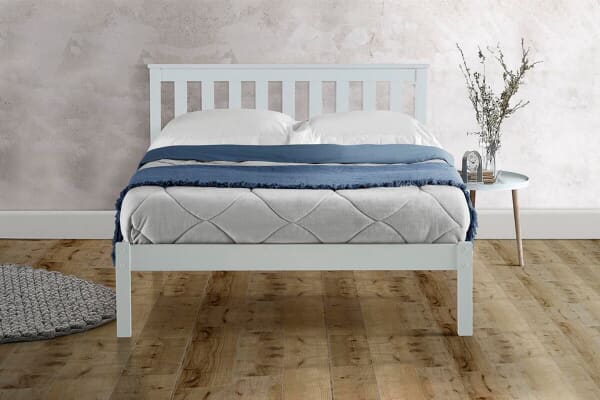 An image for Birlea Denver White Bed