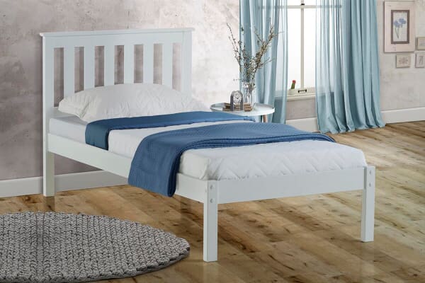 An image for Birlea Denver White Bed