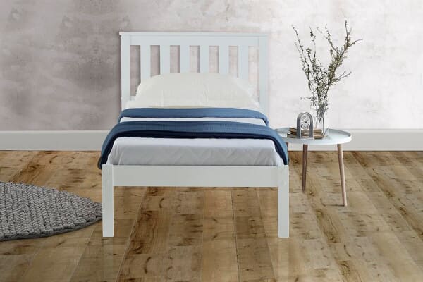 An image for Birlea Denver White Bed