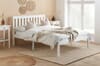 Denver White Bed