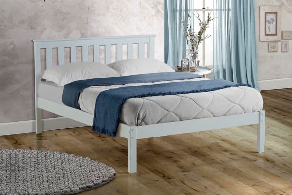 An image for Birlea Denver White Bed
