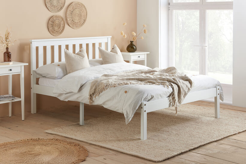 An image for Denver White Bed