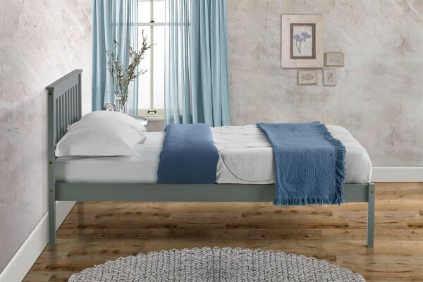 An image for Birlea Denver Grey Bed
