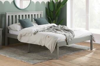 A product image for the Denver Grey Bed
