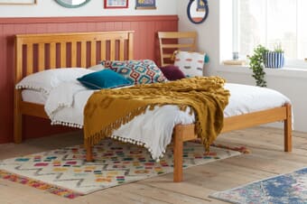 A product image for the Denver Pine Bed