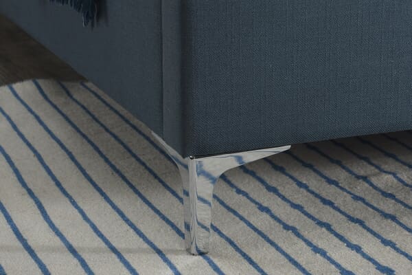 An image for Birlea Finn Blue Fabric Bed