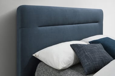 An image for Birlea Finn Blue Fabric Bed