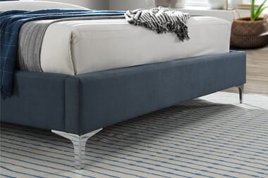 An image for Birlea Finn Blue Fabric Bed
