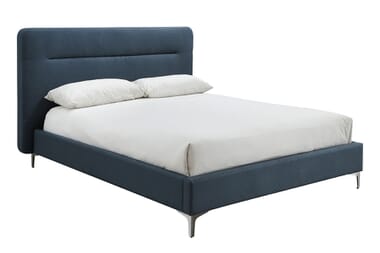 An image for Birlea Finn Blue Fabric Bed