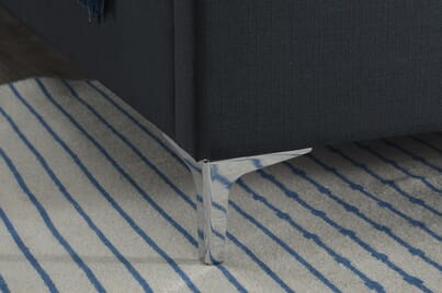 An image for Finn Black Fabric Bed