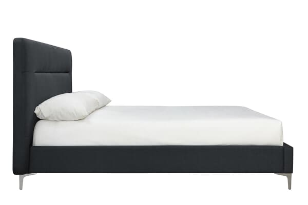 An image for Birlea Finn Black Fabric Bed
