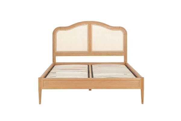 An image for Birlea Leonie Rattan Oak Bed