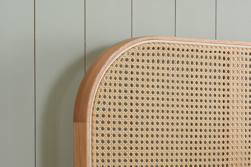An image for Margot Rattan Oak Bed