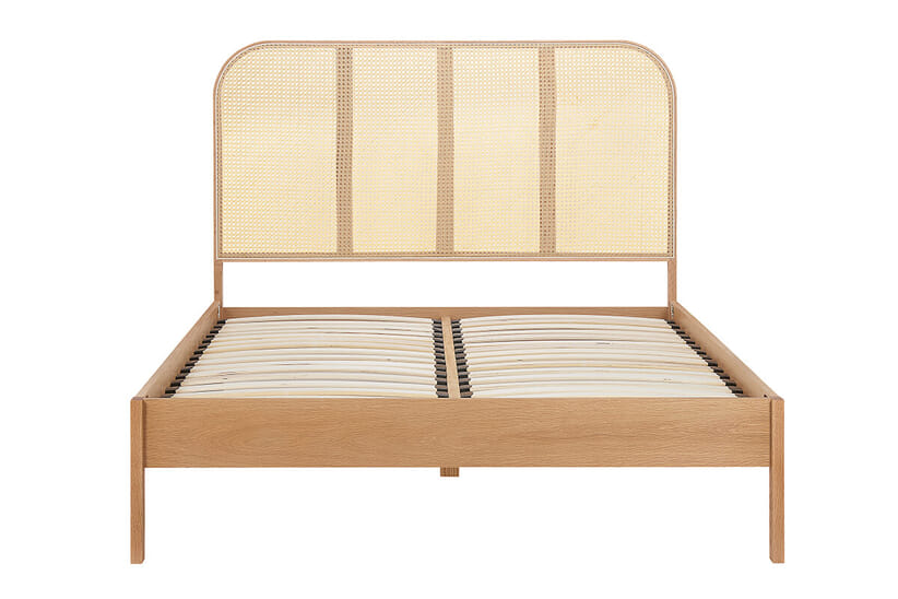 An image for Margot Rattan Oak Bed