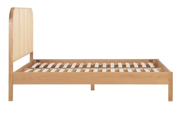 An image for Birlea Margot Rattan Oak Bed