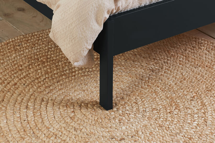 An image for Margot Rattan Black Bed