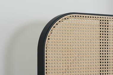 An image for Birlea Margot Rattan Black Bed