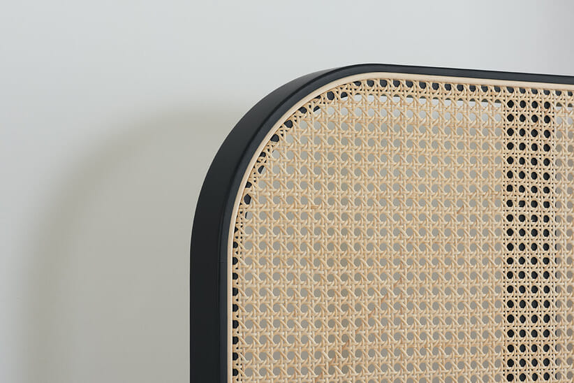 An image for Margot Rattan Black Bed