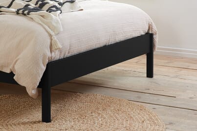 An image for Margot Rattan Black Bed