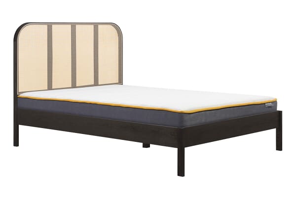 An image for Birlea Margot Rattan Black Bed