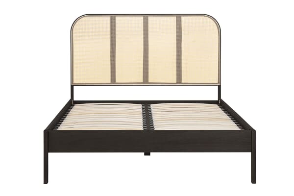 An image for Birlea Margot Rattan Black Bed