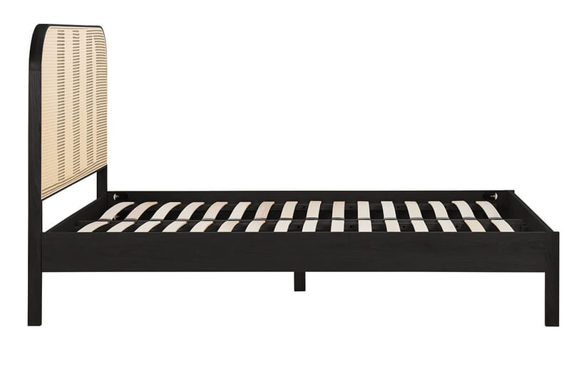 An image for Margot Rattan Black Bed