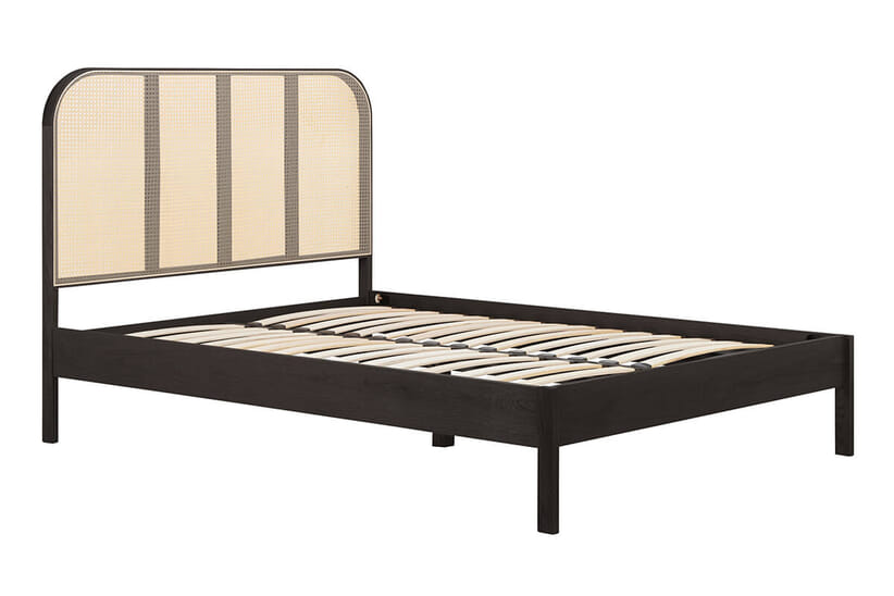 An image for Margot Rattan Black Bed