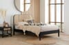Margot Rattan Black Bed