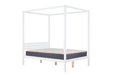An image for Mercia White Four Poster Bed