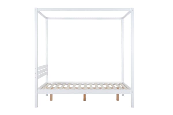 An image for Birlea Mercia White Four Poster Bed